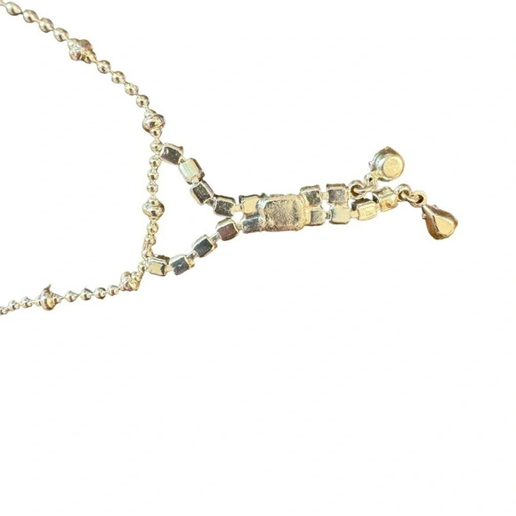 AVON Silver-Plated Rhinestone Anklet/Bracelet - Picture 4 of 5